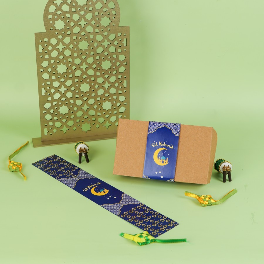 

Paper Belt Sleeve Toples Dessert Box Puasa Ramadhan Idul Fitri Lebaran