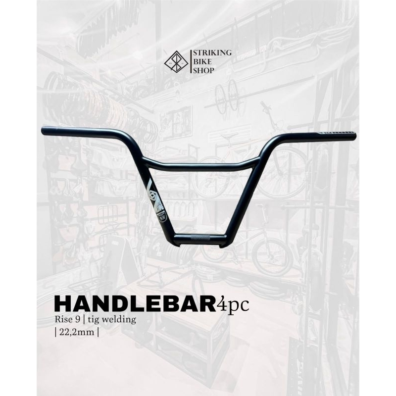 BAR HANDLEBAR SEPEDA BMX STANG CRYPTON 4PC VOLUME