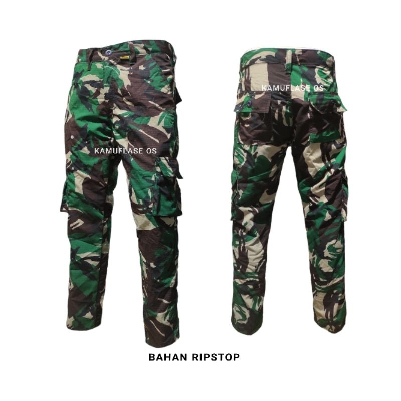 CELANA PANJANG ARMY LORENG MALPINAS PDL TNI AD celana cargo loreng RIBSTOP