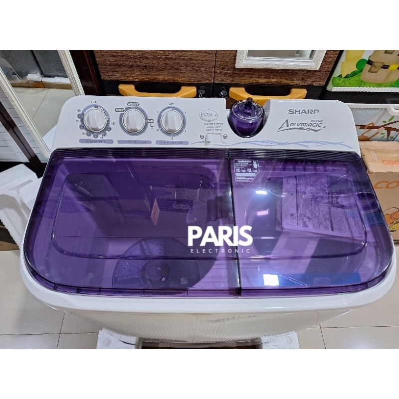 SHARP AQUAMAGIC MESIN CUCI 9KG ES-T95CR / 8KG ES-T85CR