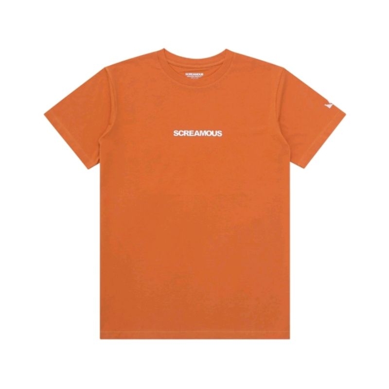 Screamous T Shirt LEGEND TINY ON WHITE TOMATO CREAM