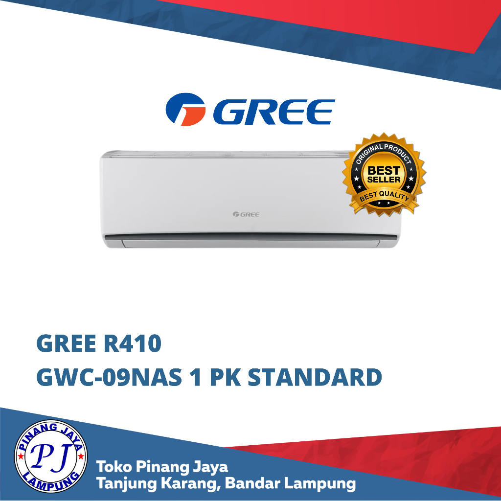 AC Gree Lomo GWC09NAS 1 PK Standard - GARANSI RESMI FREE VACUUM