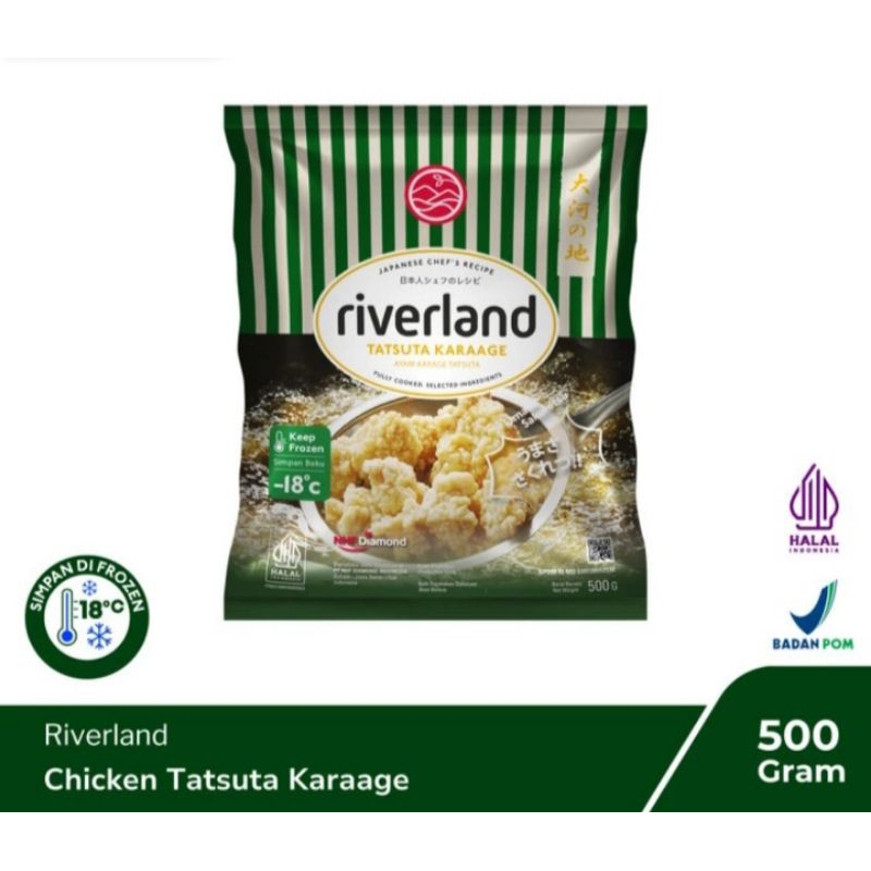 

Riverland Chicken Tatsuta Karaage 500 gr (Halal)