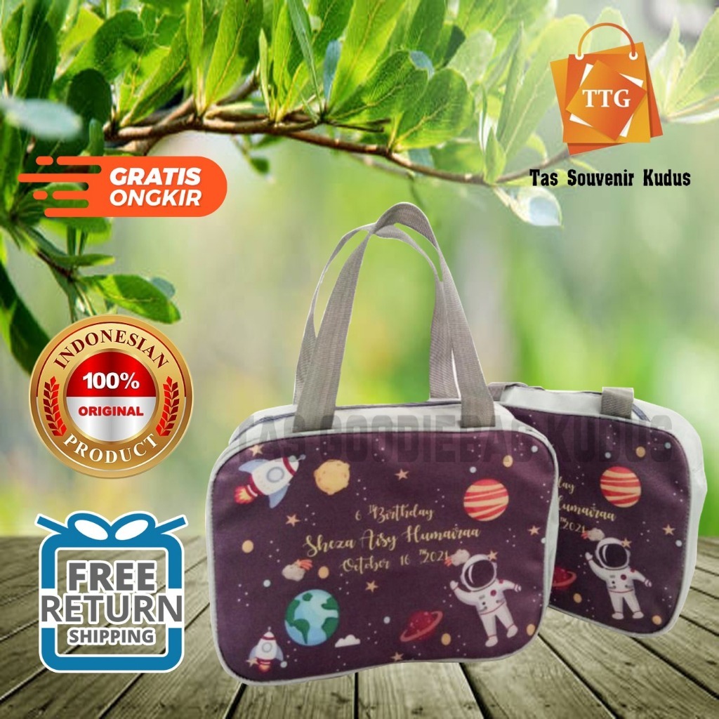 Tas Ultah Anak / Tas Ultah Anak Custom / Tas Bidan Custom / Tas Souvenir Custom / Model Tas Jinjing 