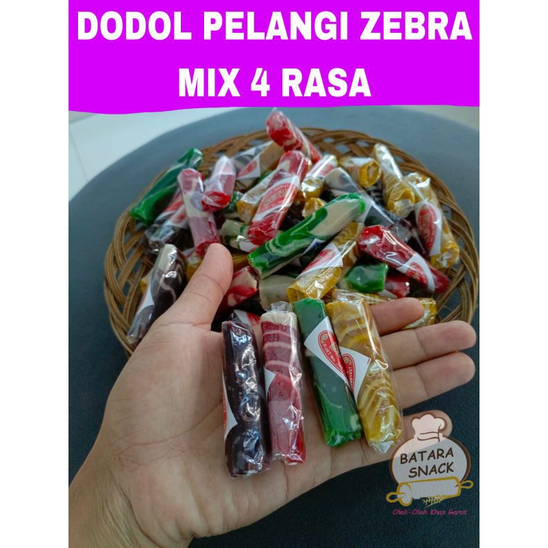 

Dodol Zebra Khas Garut Oleholeh camilan takjil