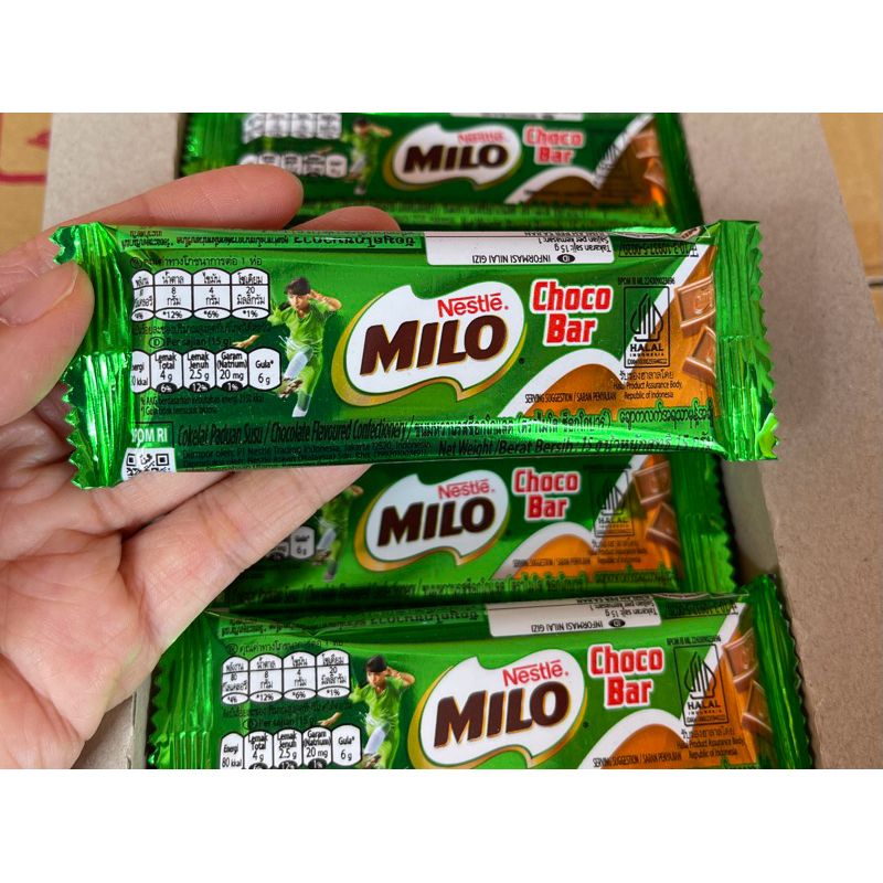 

agen distributor makanan ringan snack cemilan cokelat nestle milo choco bar malaysia murah