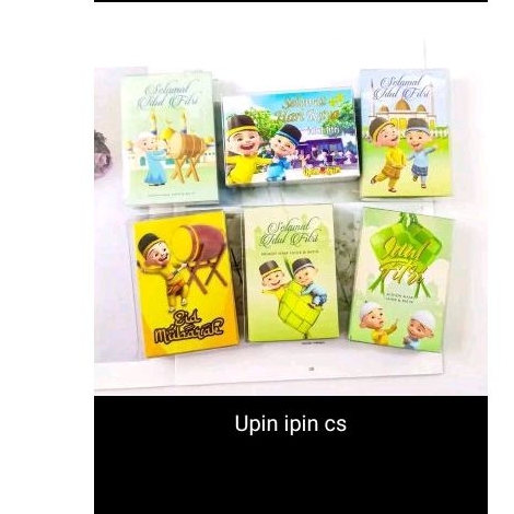 

amplop angpau lebaran lucu (isi 50 lembar) motif sesuai stok