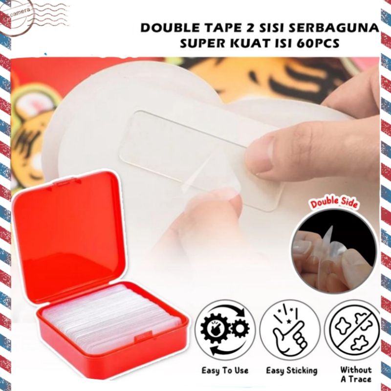

Sticker Double Tape Serbaguna Praktis