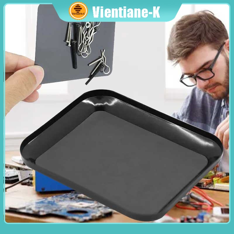 Screw Tray Nampan Baut Nampan Mur Magnetic Tray Aluminium