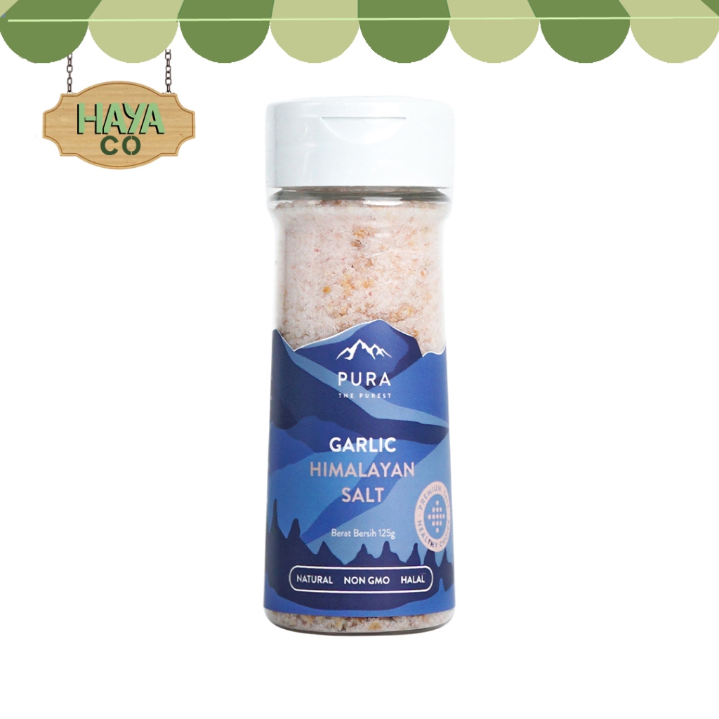 

PURA Himalayan Salt Garlic - Garam Himalaya Natural