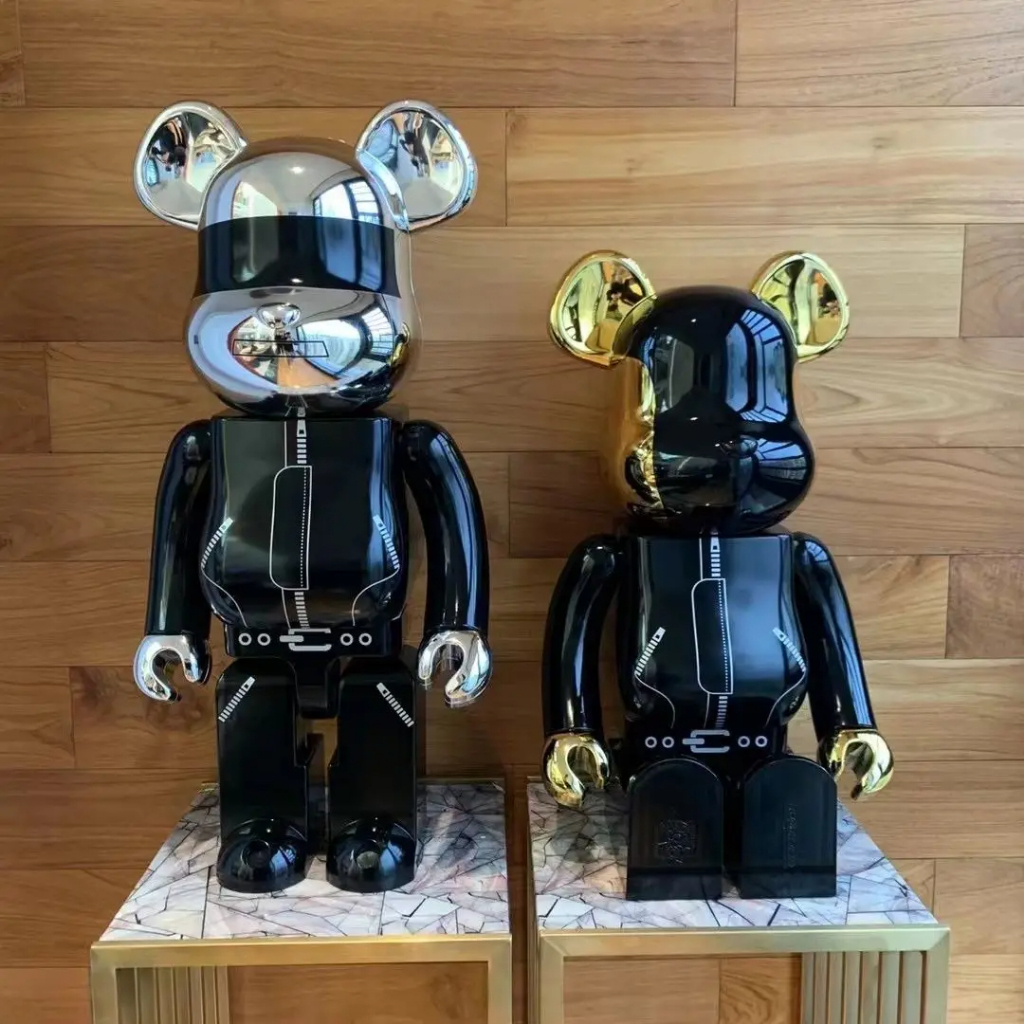 Pajangan Patung Kamar Dekorasi Daft Punk / 1000% Bearbrick Figure A21