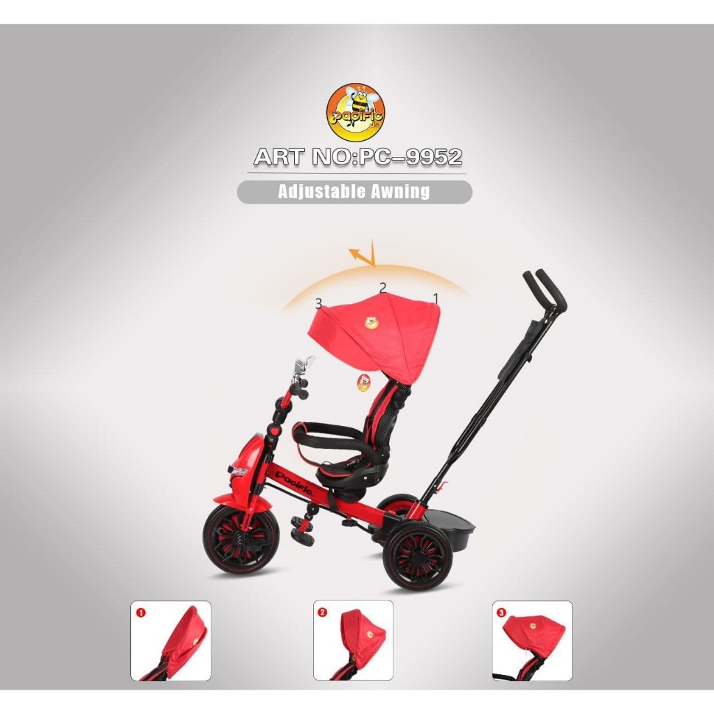 Sepeda Anak Roda Tiga Pacific 9952