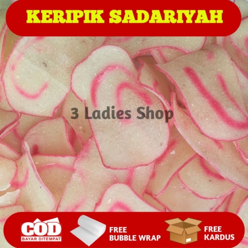 

Kerupuk Sadariyah / Kerupuk Singkong Kemasan 250 Gram