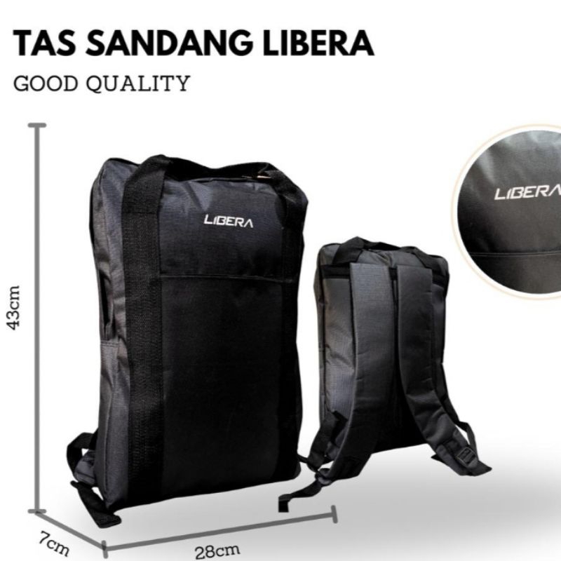 Tas Laptop Ransel/Sandang 2in1