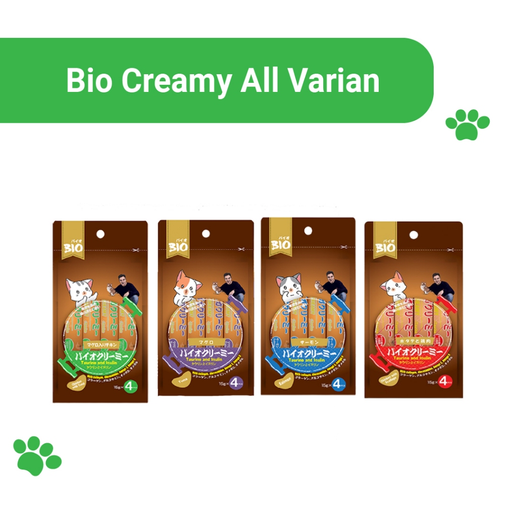 Snack Kucing Bio Creamy