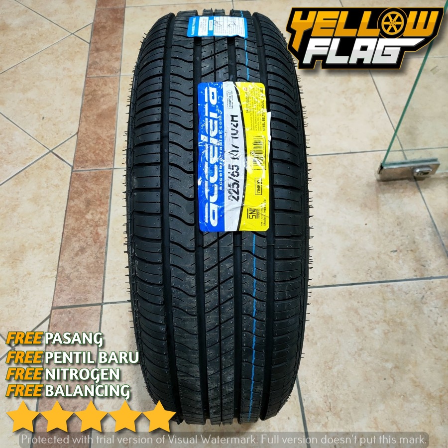 Ban Mobil Ring 17 225/65 Merek Accelera Omikron HT 225 65 R17 Innova Xtrail Crv DLL