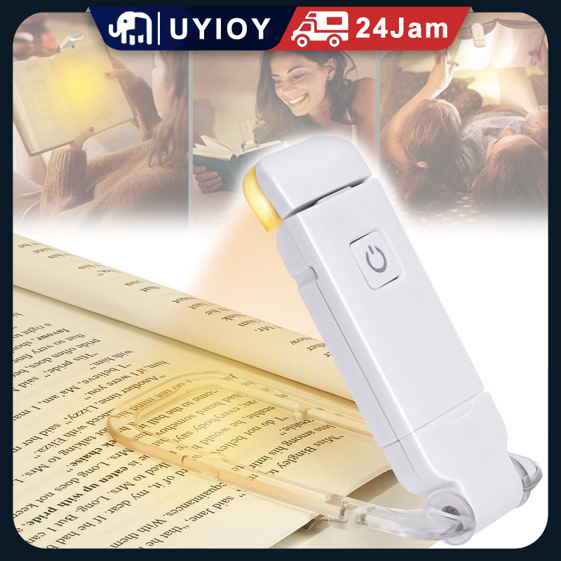 Lampu baca LED 9 warna Portabel reading lampu belajar aesthetic Mini USB