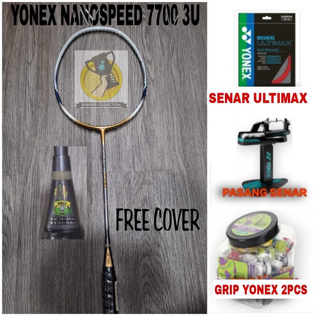 Raket Badminton Original Yonex Nanospeed 7700 Nano Speed 7700