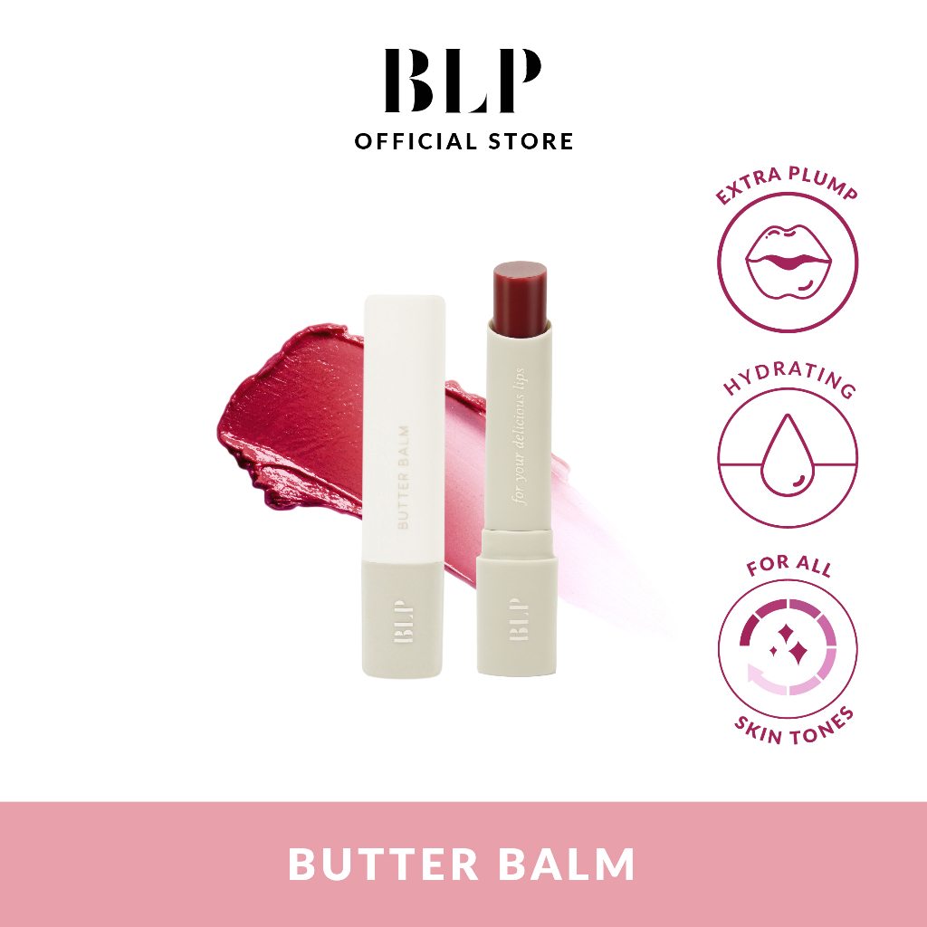BLP Butter Balm Pelembab Bibir Lip Balm BLP X TUKU Lip Care