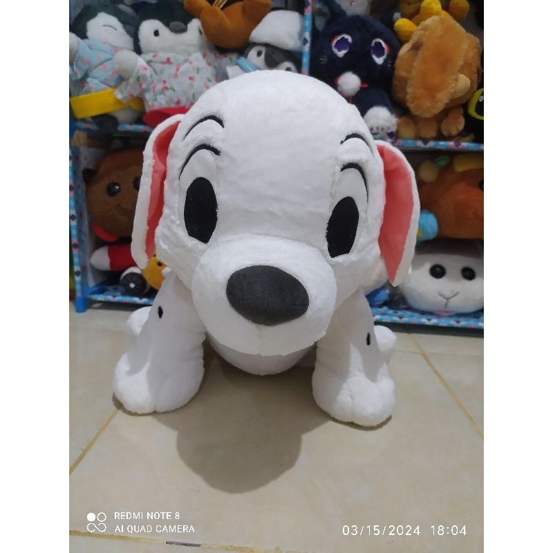 boneka anjing dalmation dalmatian disney