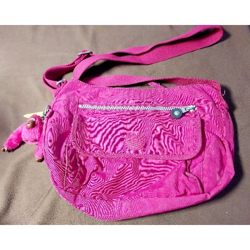 HOW - PL KIPLING CROSSBODY PINK FUSHIA/ SLINGBAG KIPLING