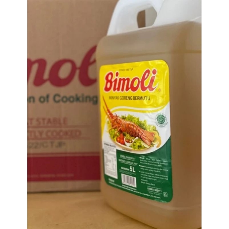

minyak Goreng Bimoli 5 literr jerigen