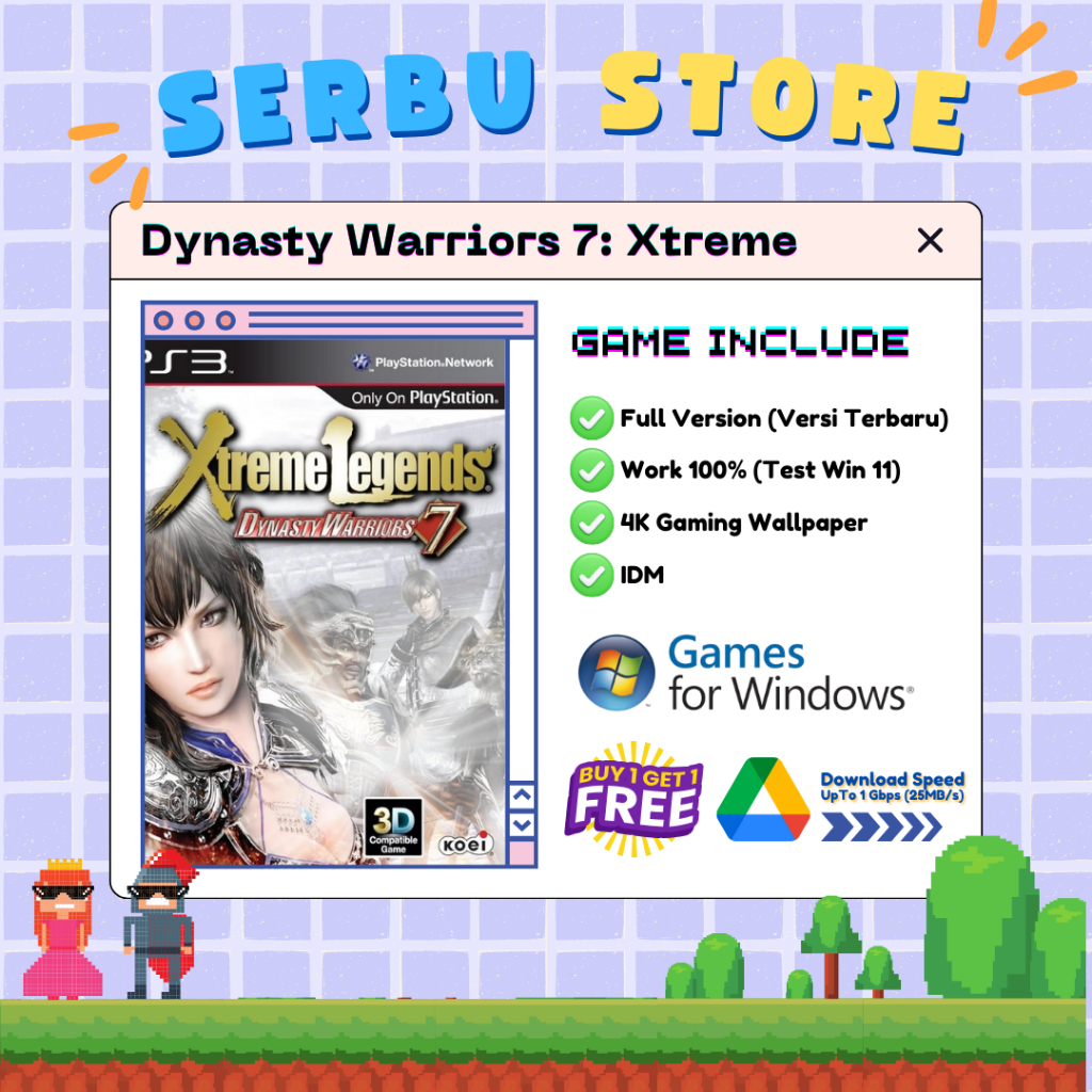 Dynasty Warriors 7: Xtreme Legends - Game PC Premium