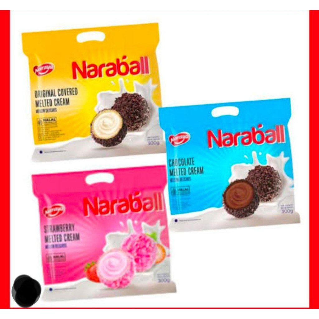 

Naraya Naraball Wafer Ball Chocolate 300gr import