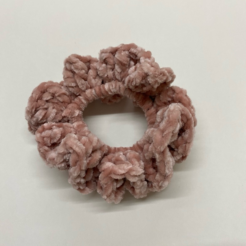 Scrunchie rajut velvet