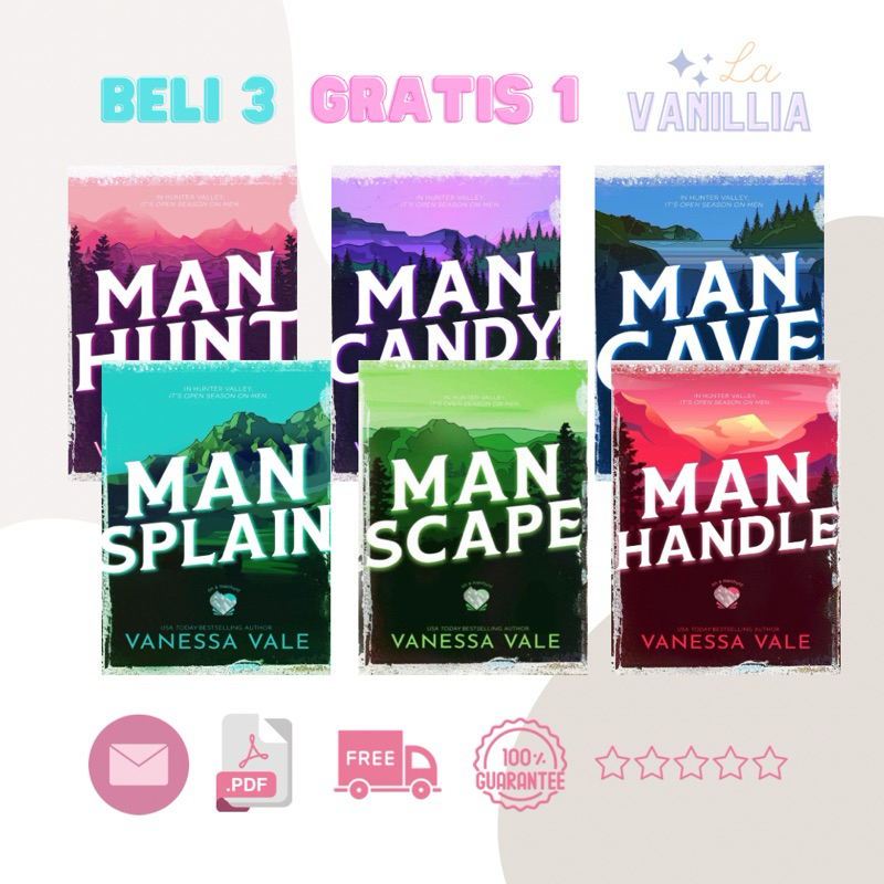 

Man Hunt Candy Splain Cave Scape Handle by Vanessa Vale