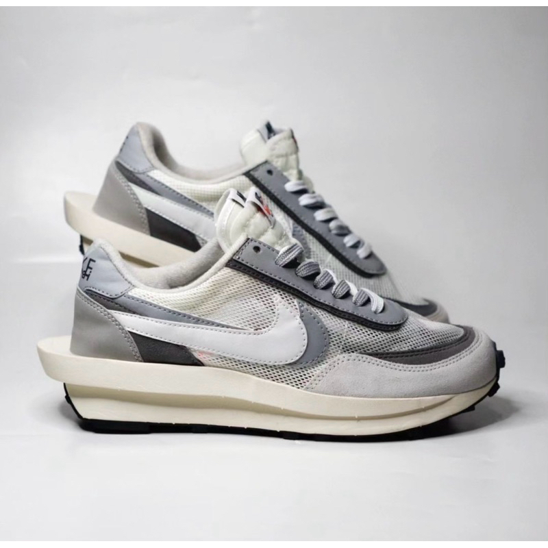 Nike Sacai LD Waffle “Grey White”