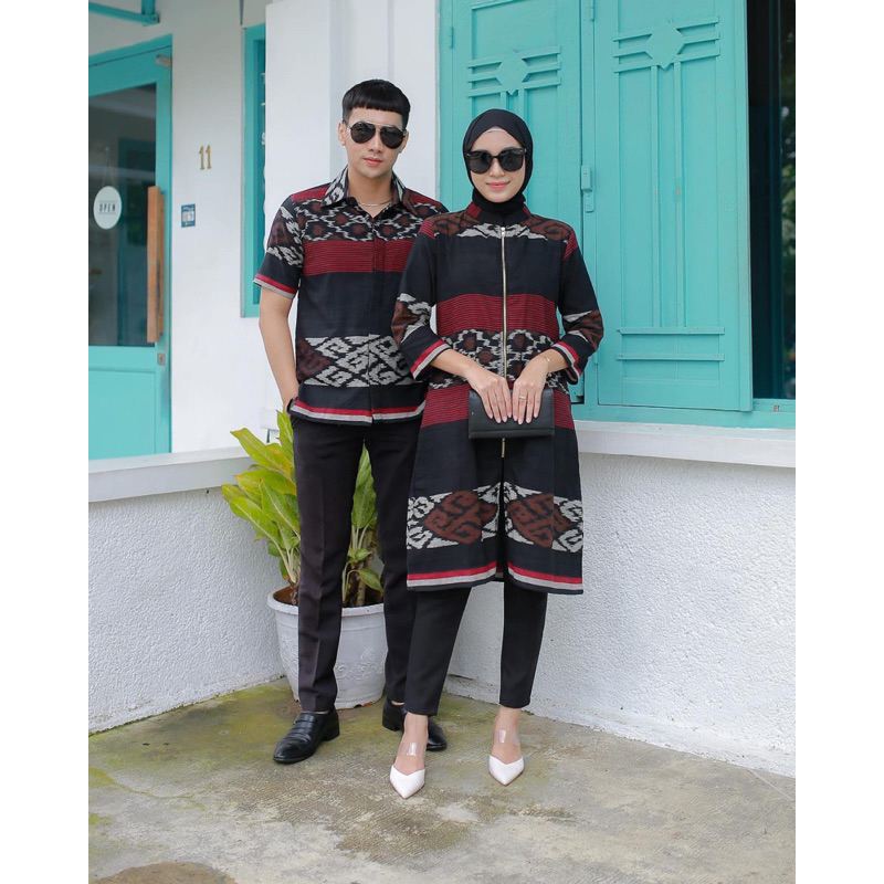 Couple Tenun-Couple Tenun Blanket-Sarimbit-Sarimbit Tenun-Baju Couple BNGRJ2