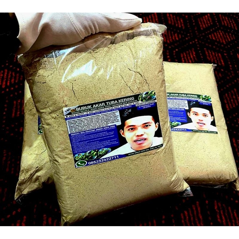 

Bubuk Akar Tuba Kering {1Kg} Racun Segala Jenis Hama Tanaman/Sayuran