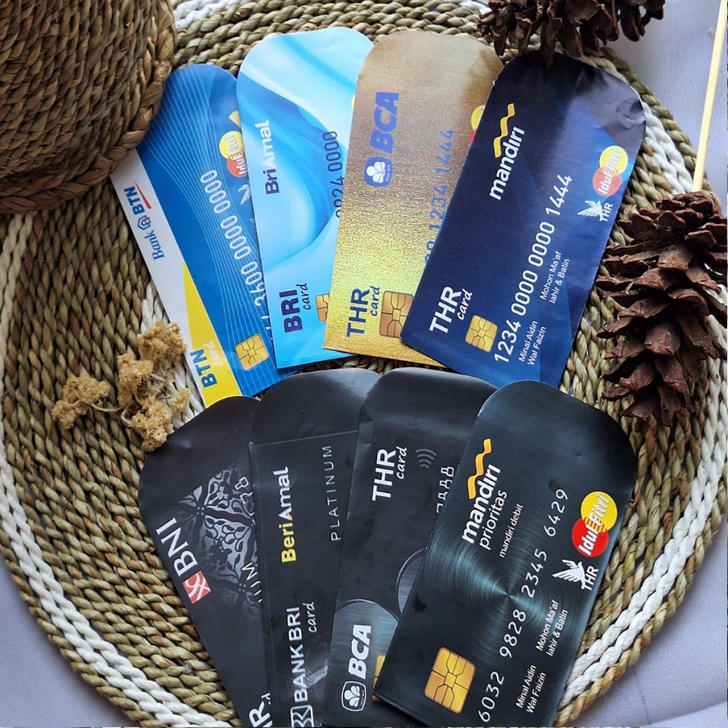

AMPLOP LEBARA TERBARU MOTIF ATM , MANDIRI ,BCA , BRI , BTN DLL