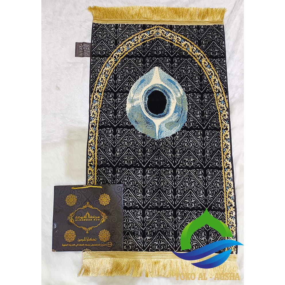 Sajadah Kiswah Motif Hajar Aswad - New