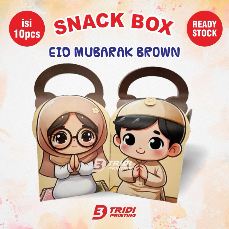 

(isi 10pcs) SNACKBOX EDISI LEBARAN BOX HAMPERS ANAK LUCU KARAKTER