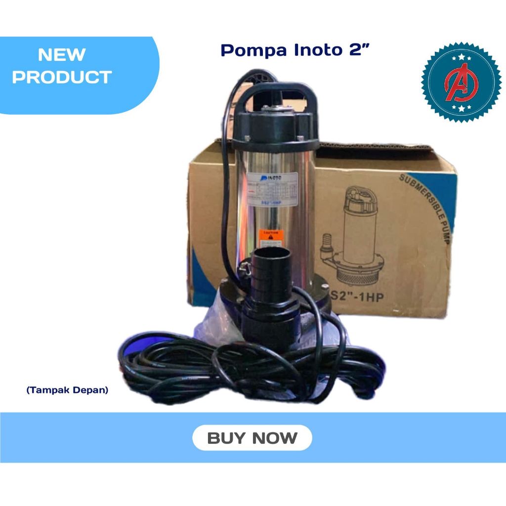 Pompa Submersible Inoto SS2 Inch 1HP