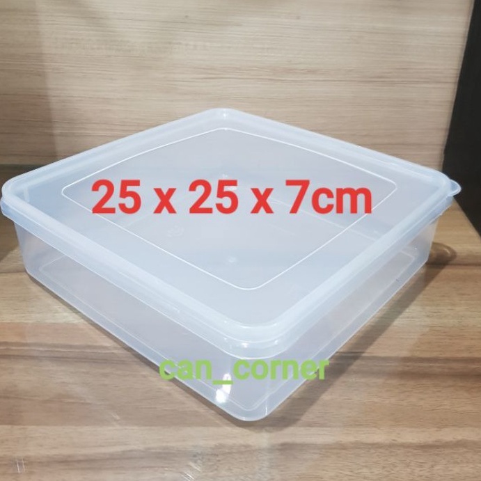 PAQ127 Free Ongkir Box Lapis Legit 25cm  kotak kue  box plastik  Tempat Kue  Box Kue  Box Kue Plasti