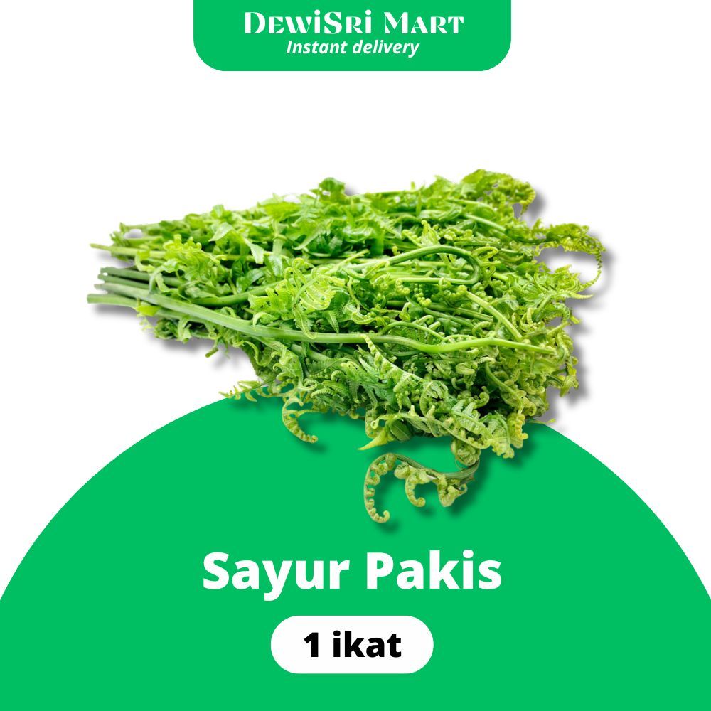 

Sayur Paku ( Pakis ) Per 1 ikat - Dewi Sri Mart