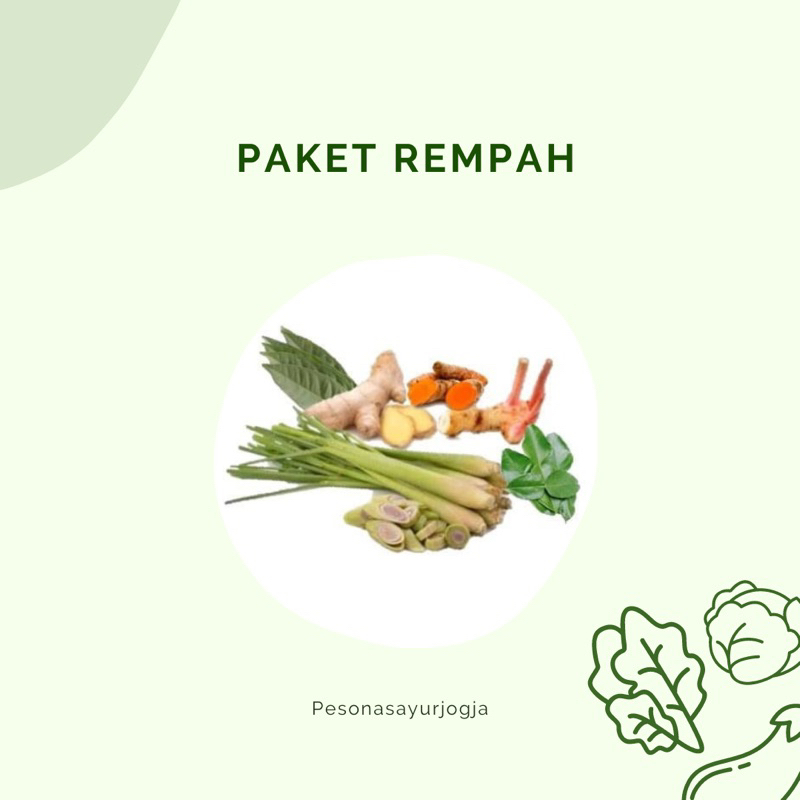 

PAKET REMPAH/MPON MPON