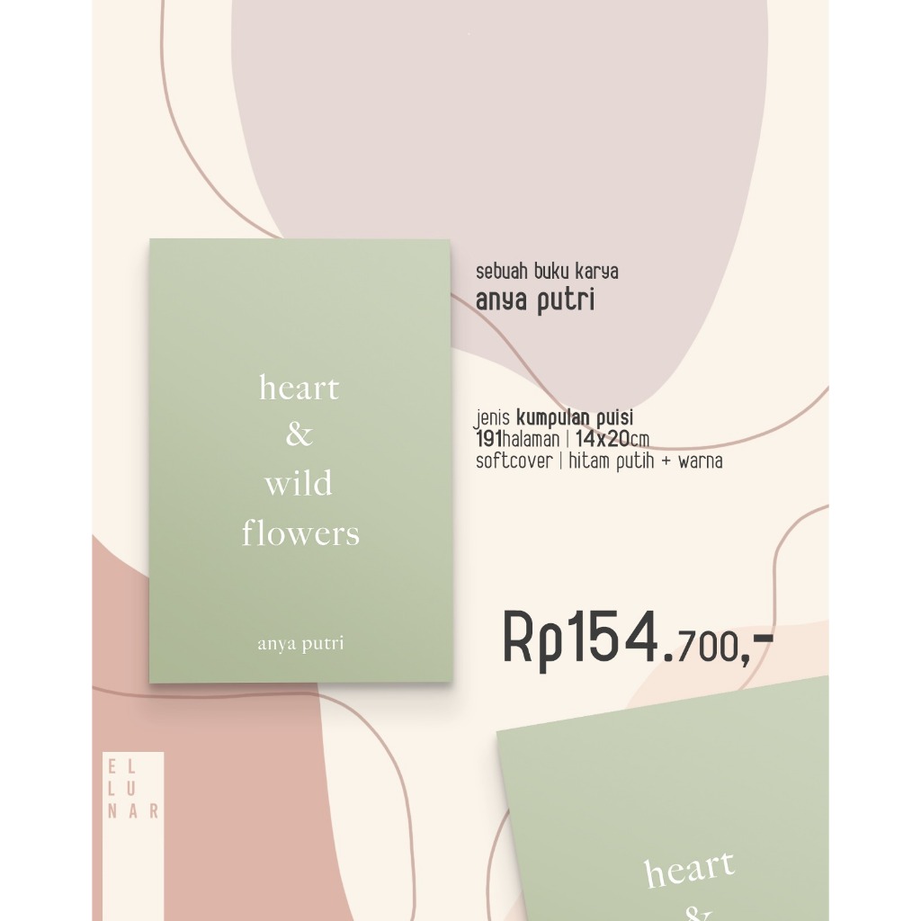 Buku "heart & wild flowers" Ellunar