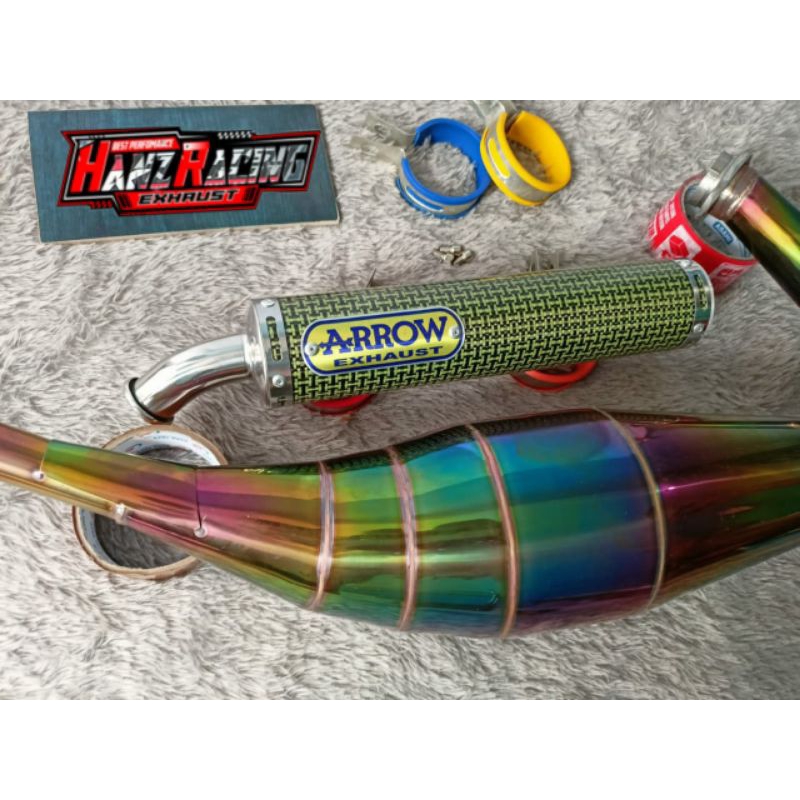KNALPOT NINJA R - NINJA RR - NINJA SS ARROW CHAMBER PELANGI