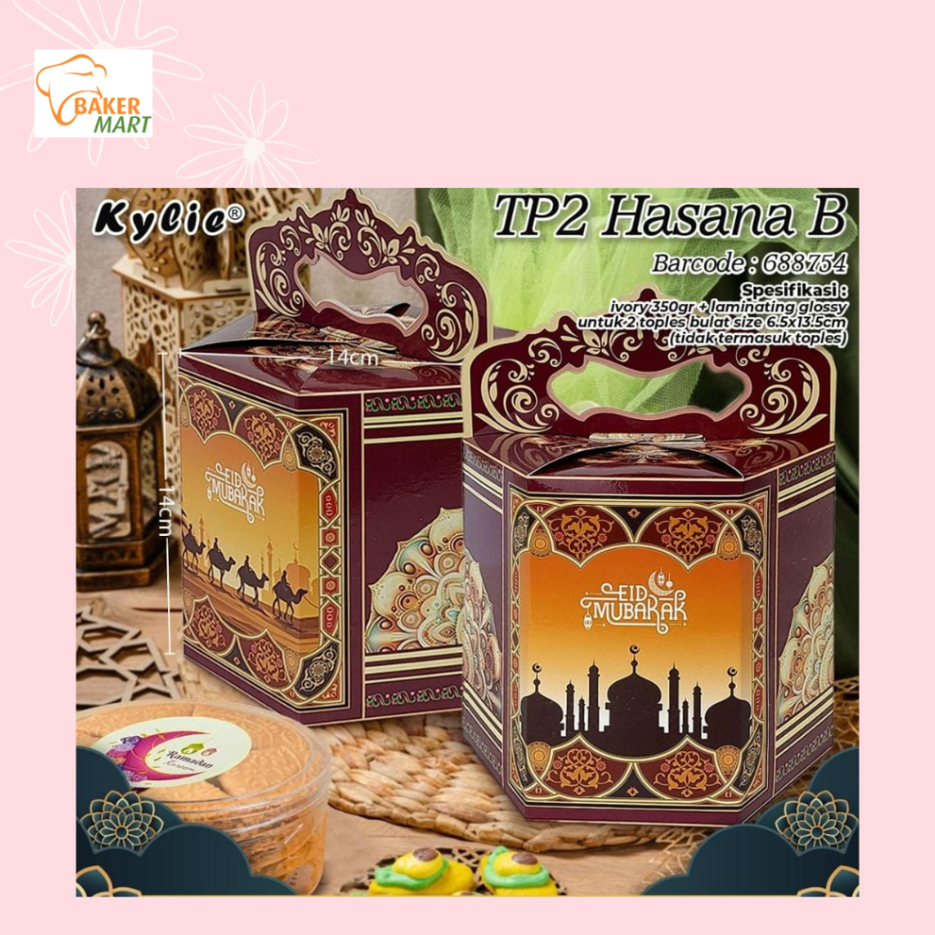 

Box / Dus Lebaran Tp2 Hasana B /5pcs