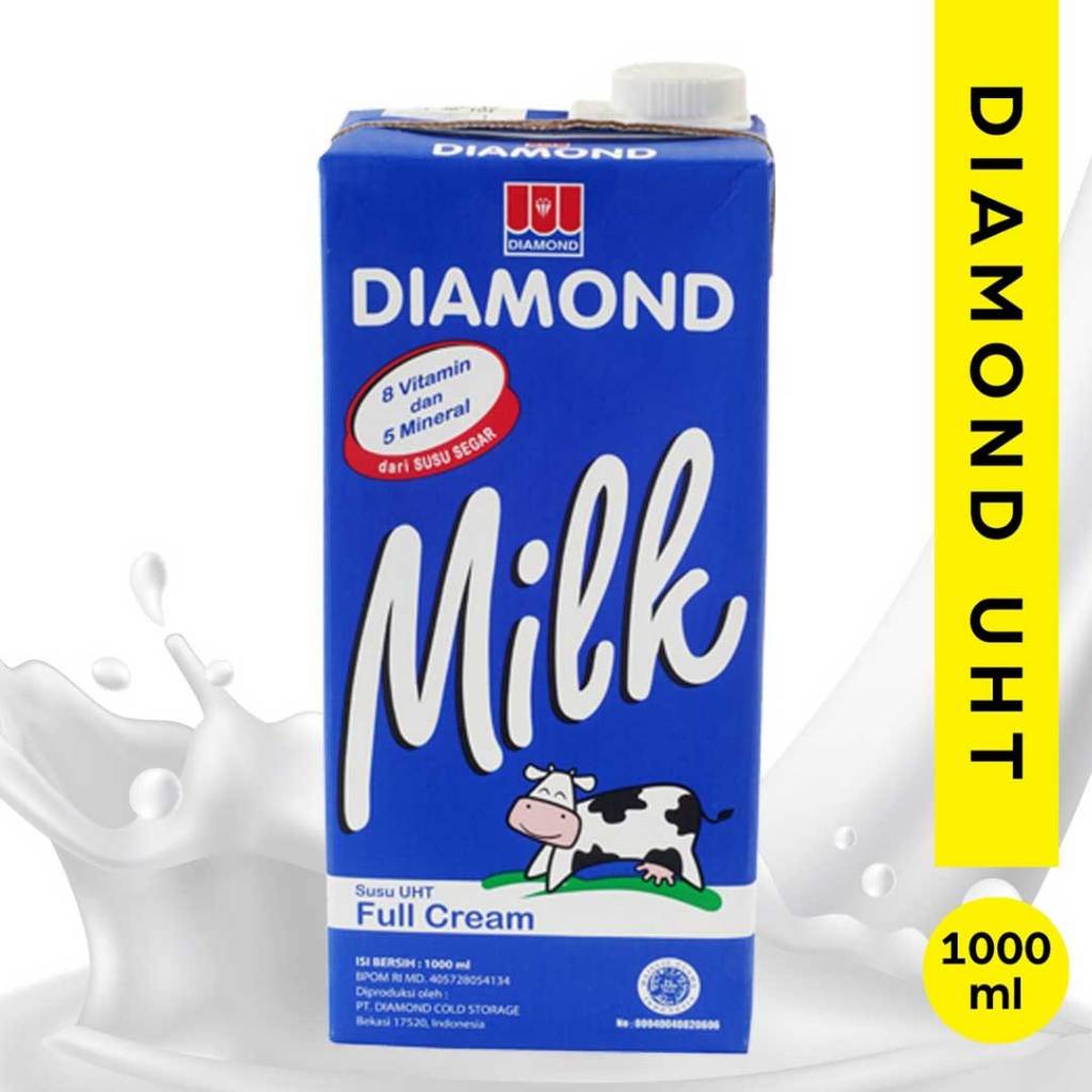 

DIAMOND MILK UHT FULL CREAM 1 LITER