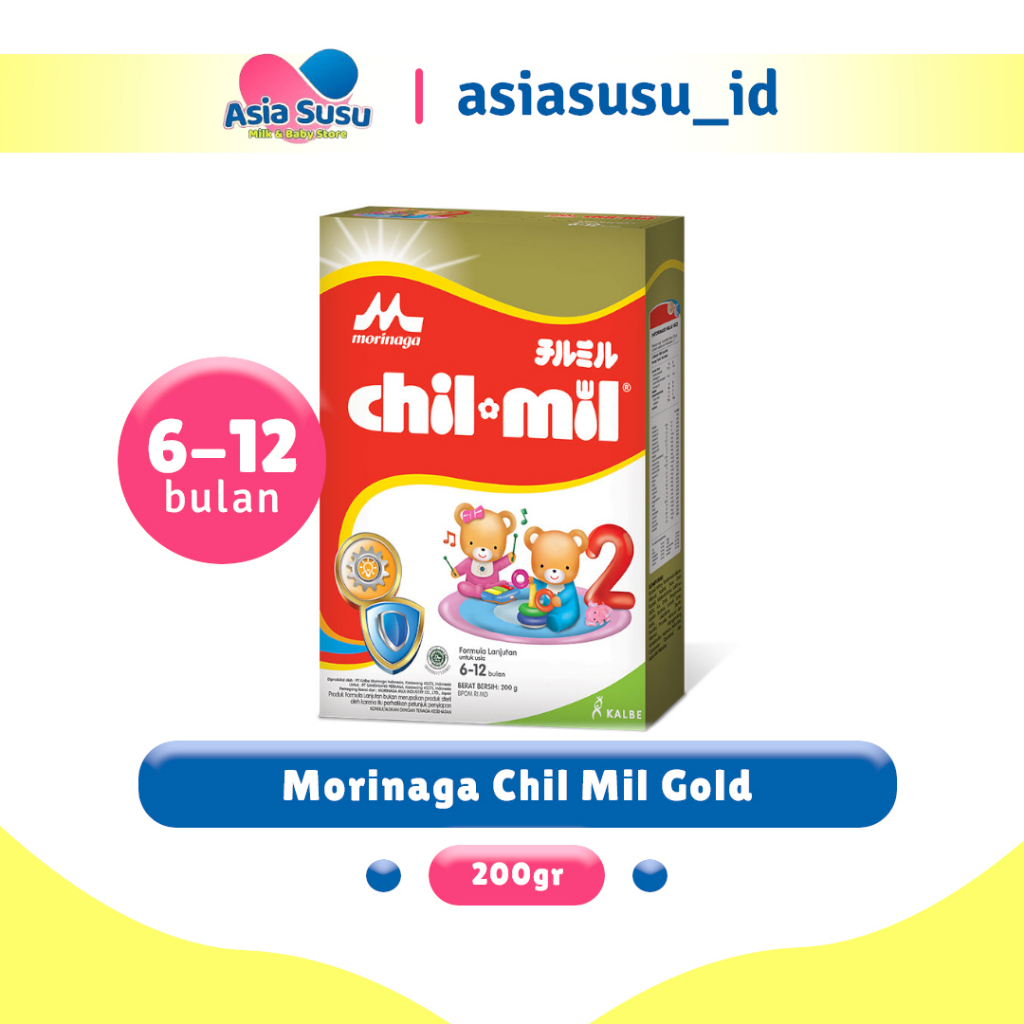 MORINAGA CHILMIL GOLD 200 GR