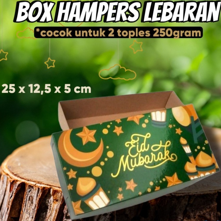 Box Hampers Lebaran Kue Kering / Dos Parcel Idul fitri