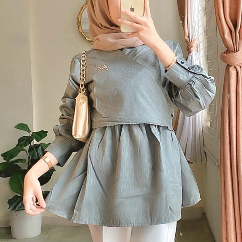 Maydee Blouse Nara Green