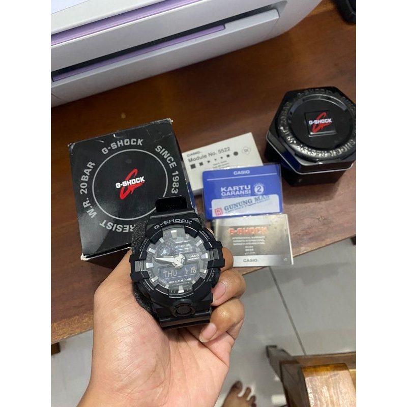 Jam tangan G-Shock GA-700 second