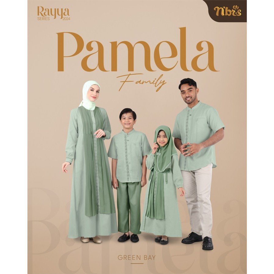 RAYYA SERIES NIBRAS 2024 PAMELA GREEN BAY // SARIMBIT NIBRAS PAMELA GREEN BAY