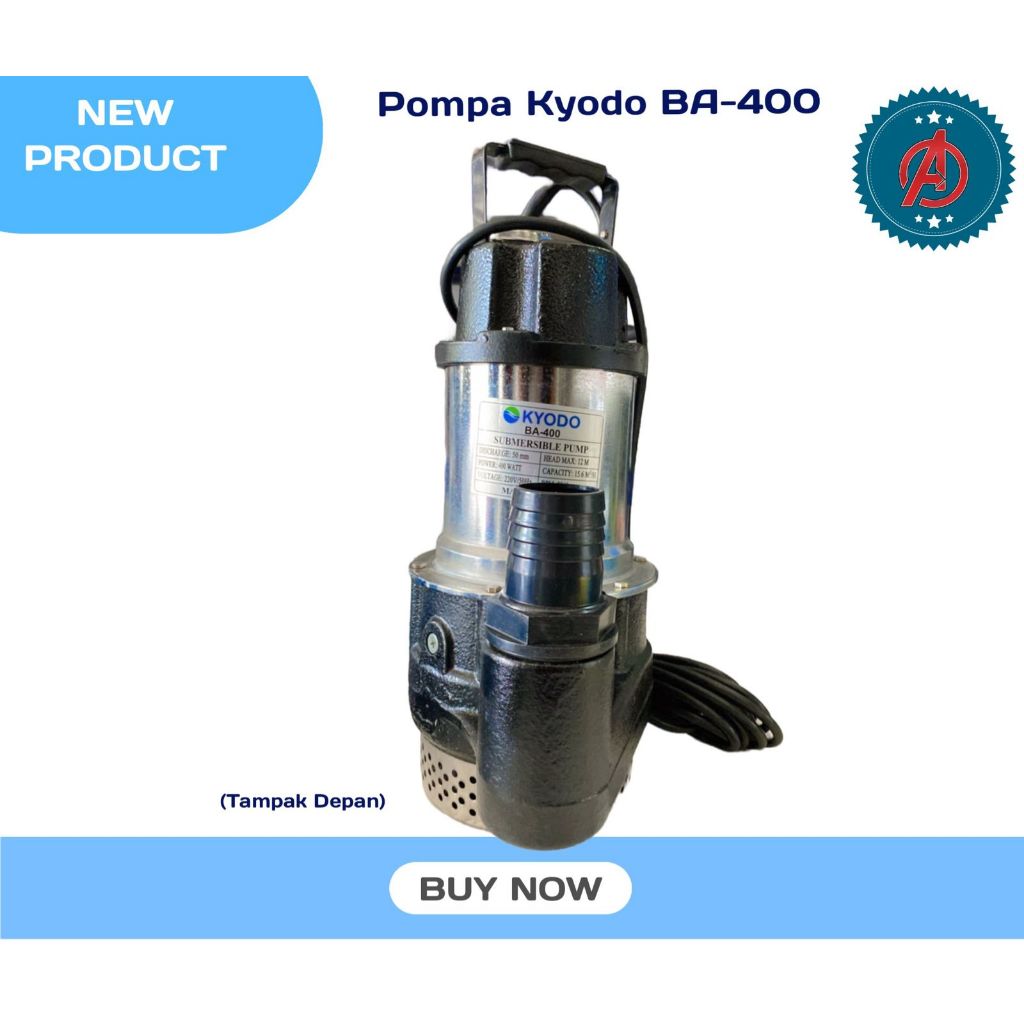 Kyodo BA 400/ Pompa Celup Kyodo BA-400/ Kyodo Submersible Pump